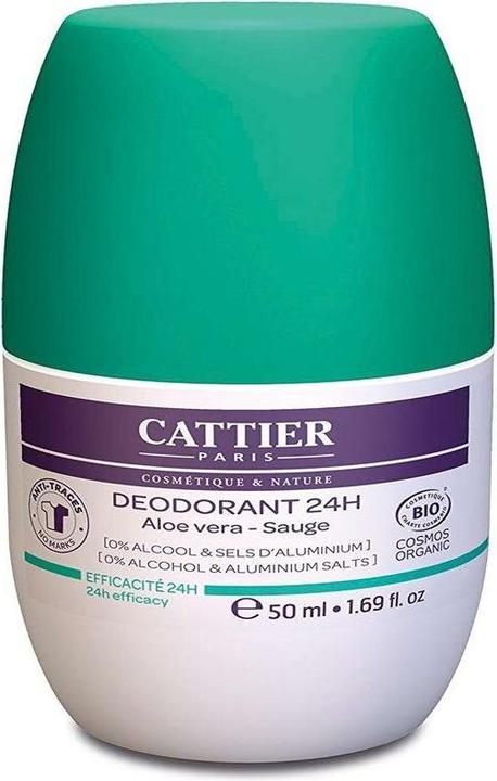 Cattier Déodorant (Roll-on, 50 ml)
