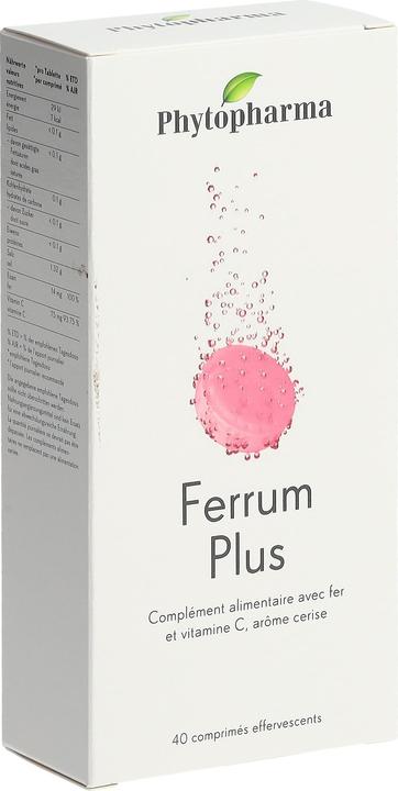 Produktbild Phytopharma Ferrum Plus (1 Stück, Tabletten, Brausetablette, 240 g)