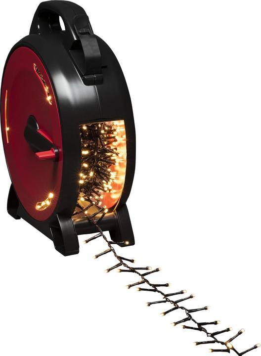 Konstsmide LED-Lichterkette Kabelaufroller, 1000 LED, 21.9 m, Outdoor (3.20 m)