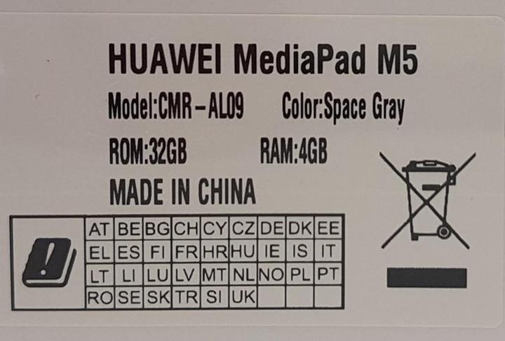 Produktbild Huawei MediaPad M5 (4G, 10.80", 32 GB, Space Gray)