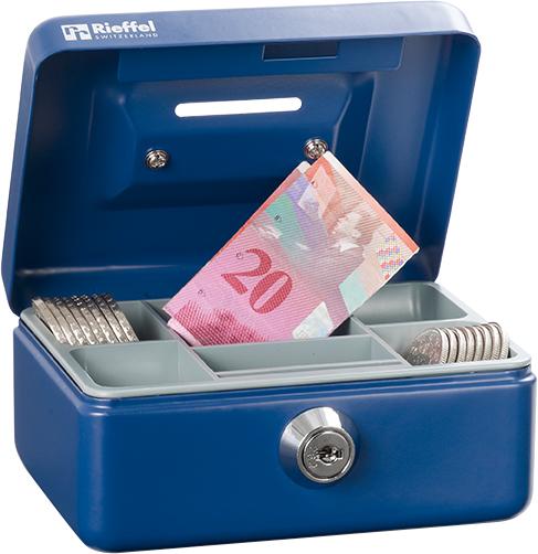 Produktbild Rieffel Kindergeldkassette blau KIKA-BLAU