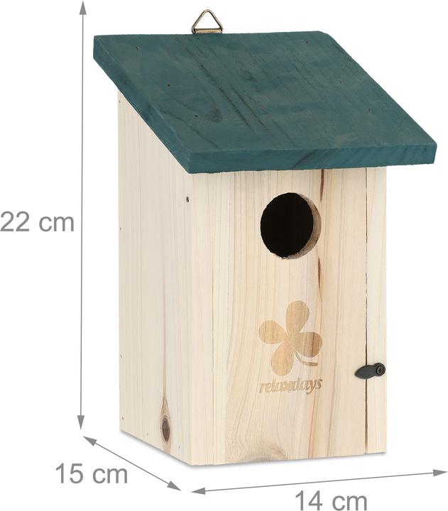 Image du produit Relaxdays Nichoir pour oiseaux