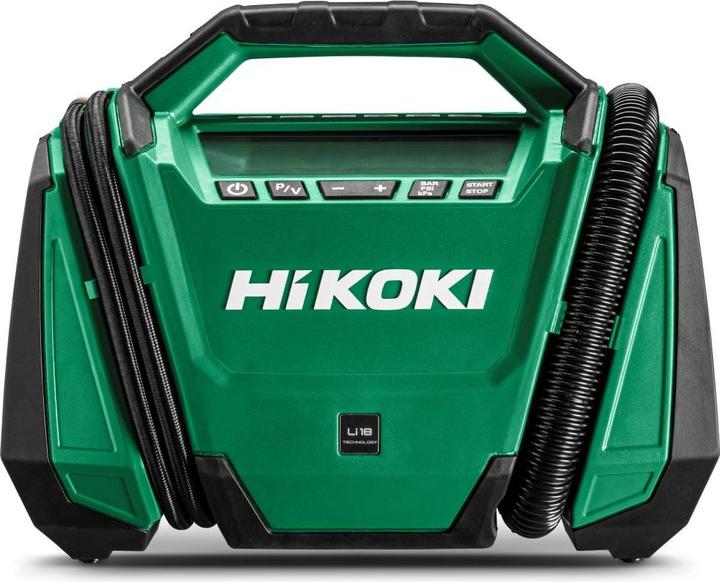 Hikoki UP18DAW4Z Compressore a batteria Multivolt 11 Bar 16L/min senza batterie e caricatore (11 bar, 16 l)
