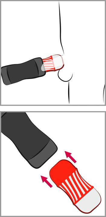 Actual product image Tenga Vacuum Gyro Roller