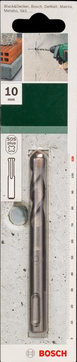 Image du produit Bosch Zubehör Foret marteau SDS plus D= 11 mm L= 110 mm (10 mm)