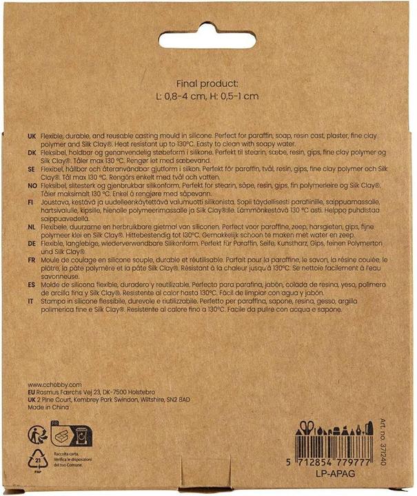 Image du produit Creativ Company Versiegelung Giessformen Silikon Rosen Motiv