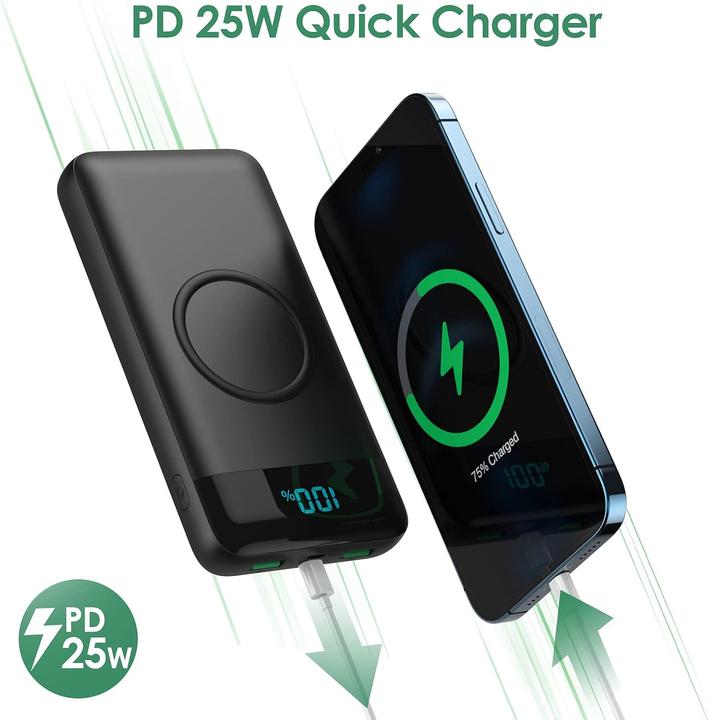 Actual product image Axneb Wireless Powerbank (26800 mAh, 25 W)