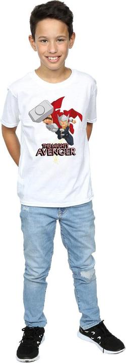 Actual product image Boys Thor The Mighty Avenger T-Shirt (128)