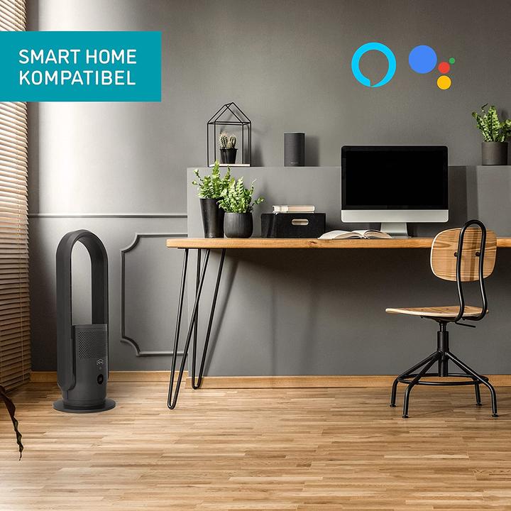 Immagine prodotto Djive Ventilatore, termoventilatore e purificatore d'aria, antracite (25 m²)