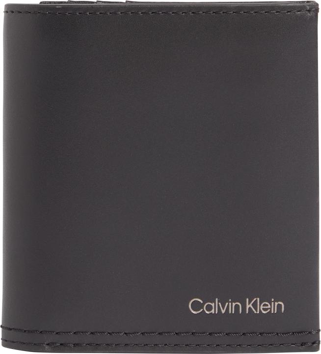 Image du produit Calvin Klein Duo Stitch Trifold 6CC W/Coin CK Noir