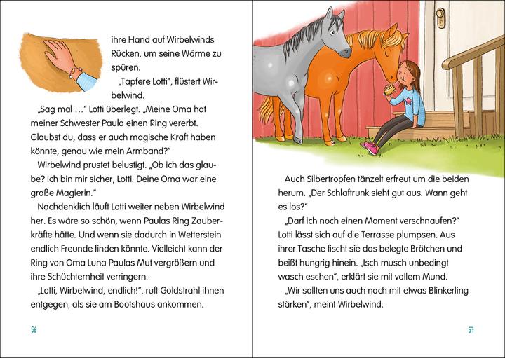 Actual product image Die Wolkenponys (Band 3) - Das verzauberte Schloss (German, Jutta Berend, Barbara Rose, 2022)