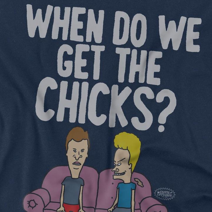 Produktbild Universal Textiles When Do We Get The Chicks? TShirt (5XL)