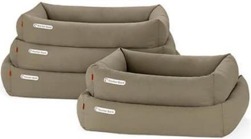 Actual product image Doctor Bark Bed with inlay cushion golden brown (Dog)