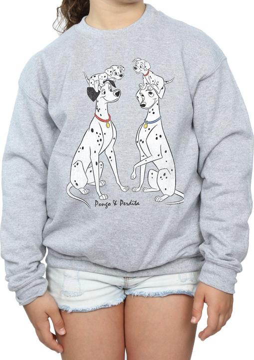 Immagine prodotto Disney 101 Dalmatians Classic Pongo And Perdita Felpa Ragazze (152, 158)