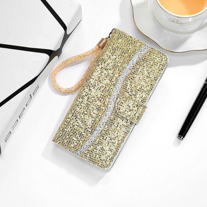 Actual product image MU Style PU Leather Bling Series (Apple iPhone 14)