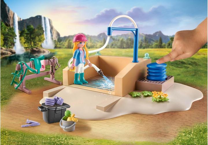 Immagine prodotto Playmobil Isabella e Leonessa con lavabo (71354, Cavalli Playmobil della cascata)