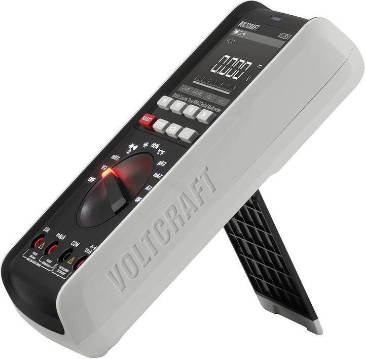 Immagine prodotto Voltcraft VC-13110165 Multimetro portatile calibrato (ISO) digitale CAT III 1000 V, CAT IV 600 V (CAT IV 600V, CAT III 1000V)