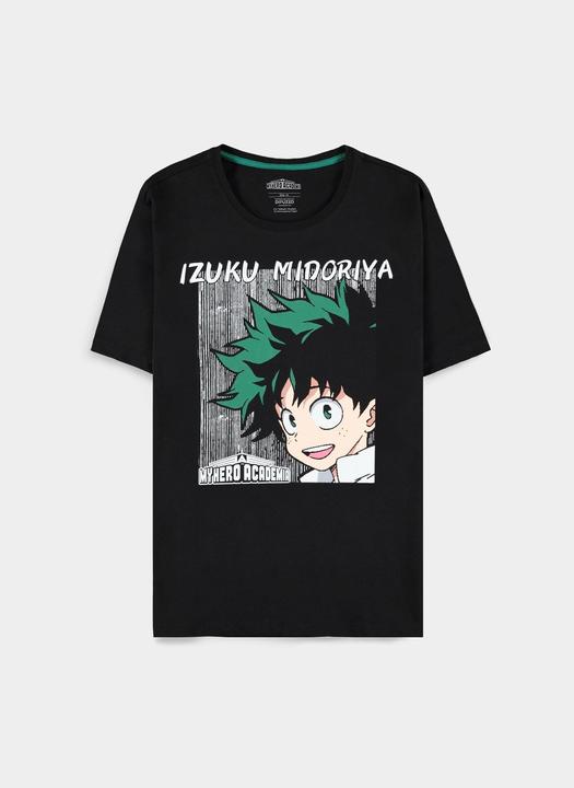 Actual product image My Hero Academia Izuku Midoriya Men's Short Sleeved Tshirt (L)