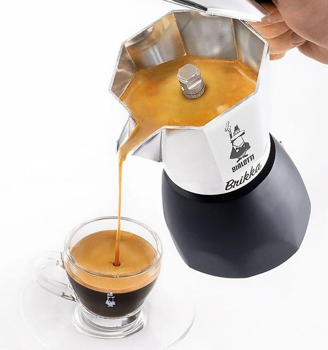 Immagine prodotto Bialetti Caffettiera espresso Nuova Brikka 2023 4 tazze rossa (4 T.)