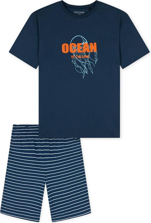 Image du produit Schiesser Pyjama en coton organique (164)