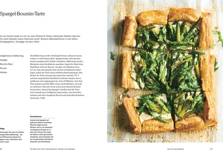 Produktbild The New York Times: Das Kochbuch. Kochen ohne Rezepte (Deutsch, Gabriele Lichtner, Sam Sifton, 2022)