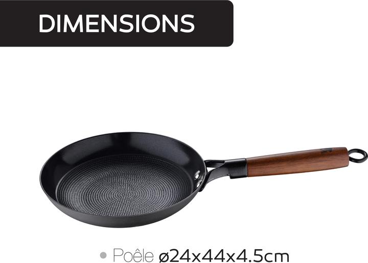Immagine prodotto MasterPRO Padella (24 cm, Padella per friggere, Ferro)
