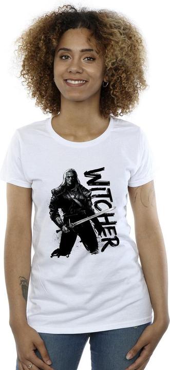 Image du produit Netflix - T-shirt THE WITCHER SKETCH GERALT - Femme (S)
