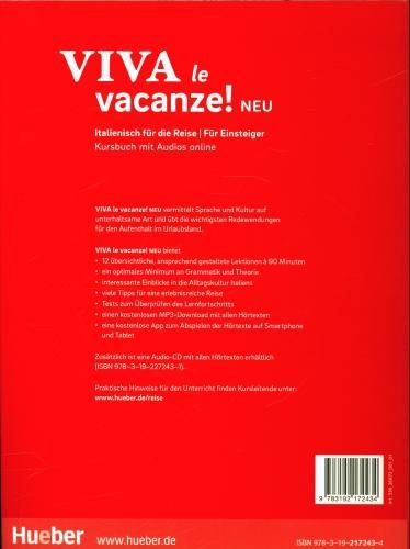 Actual product image Viva le vacanze! Novità : italiano per viaggiare: per principianti (Italian, Daniel Krasa, Aldo Riboni, 2024)