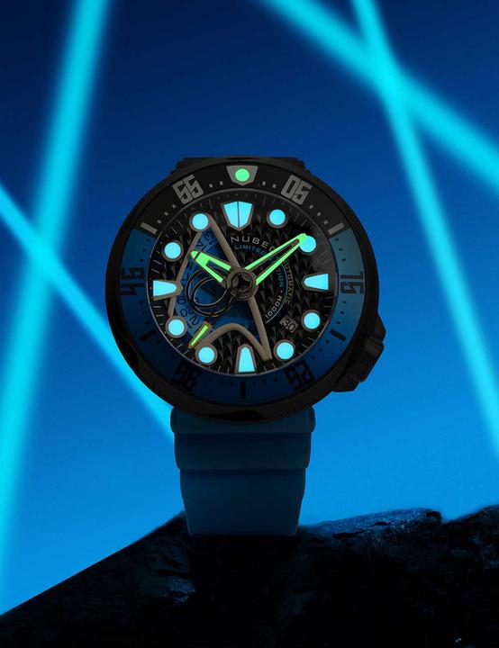 Actual product image Nubeo NB-6104-02 Ventana Star Trek Starfleet Limited Edition (Diving watch)
