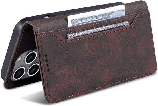 Produktbild MU Classic Retro Leder Bookcover Hülle (Apple iPhone 14 Pro Max)
