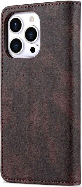 Produktbild MU Classic Retro Leder Bookcover Hülle (Apple iPhone 14 Pro Max)