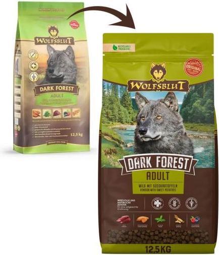 Actual product image Wolfsblut Dark Forest (Adult, 1 pcs., 12500 g)