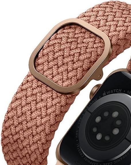 Immagine prodotto Uniq Bracciale Aspen Bracciale Apple Watch 40 38mm Rose Raisin (Alta qualità, Tessuto elastico realizzato con filati di poliestere)