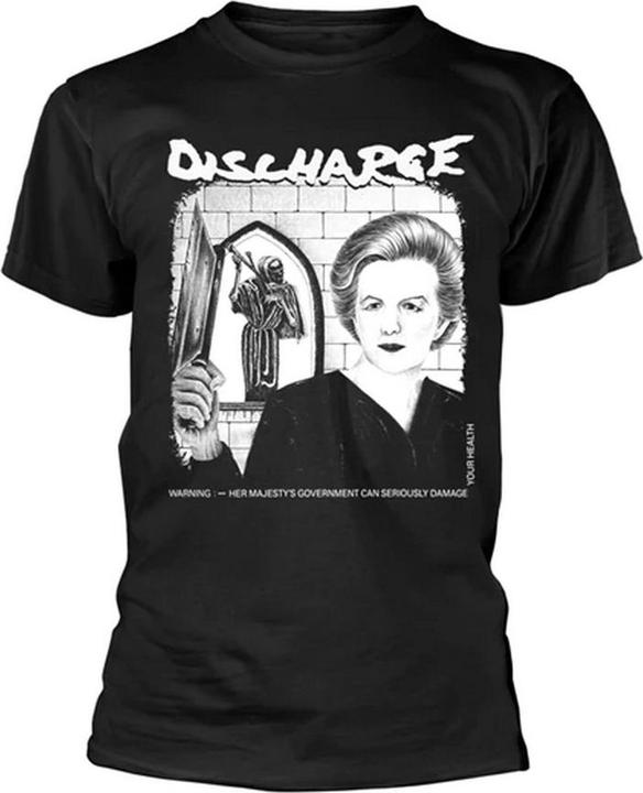 Universal Textiles Adult Warning Back Print TShirt