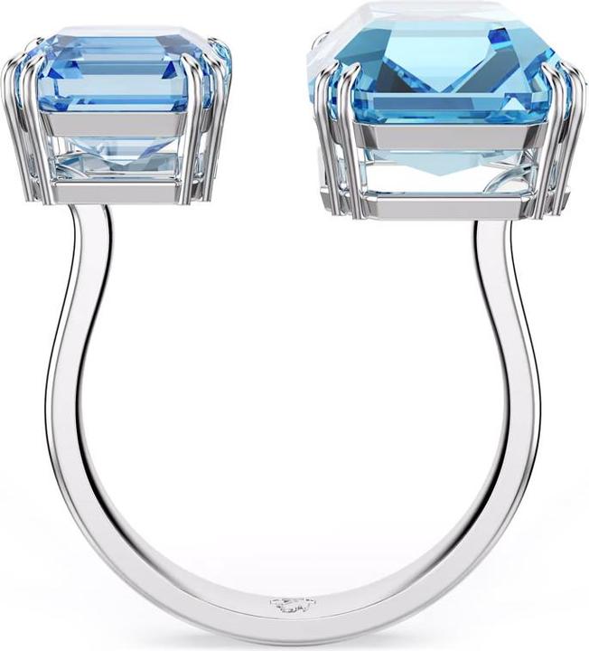Produktbild Swarovski Millenia Offener Ring Oktagon Schliff Blau (58)