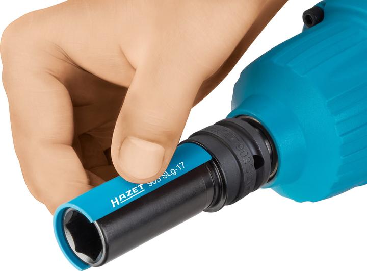 Produktbild HAZET Schlag-, Maschinenschrauber Steckschlüssel Satz 903SLG-17/3 ∙ Vierkant12,5 mm (1/2 Zoll) ∙ Au… (17 mm)