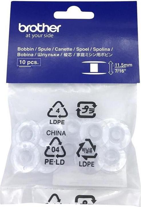 Produktbild Brother Kunststoff-Spulen, 10 Stück, 11,5mm