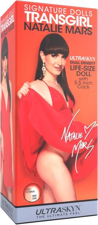 Actual product image Doc Johnson TransGirl Natalie Mars - Flesh