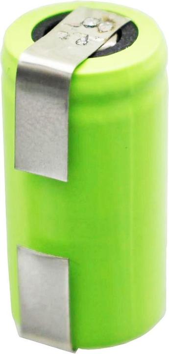 Image du produit AccuCell Akku 2/3AA mit Lötfahne U-Form (1 pcs, 2/3 AA, 650 mAh, Batterie)