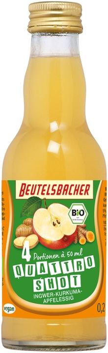 Beutelsbacher QUATTRO SHOT Ingwer-Kurkuma-Apfelessig