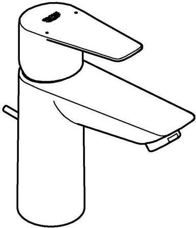 Produktbild Grohe Einhand-Waschtischbatterie BAUEDGE 1/2Zoll M-Size chr