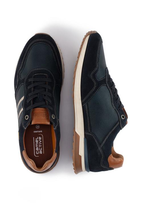 Actual product image Camel Active Halbschuh Split/Nappa NAVY/WEISS (48)