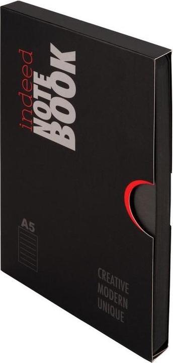Produktbild Antrax Notizbuch A5 Raster Indeed schwarz (A5, Weicher Einband)