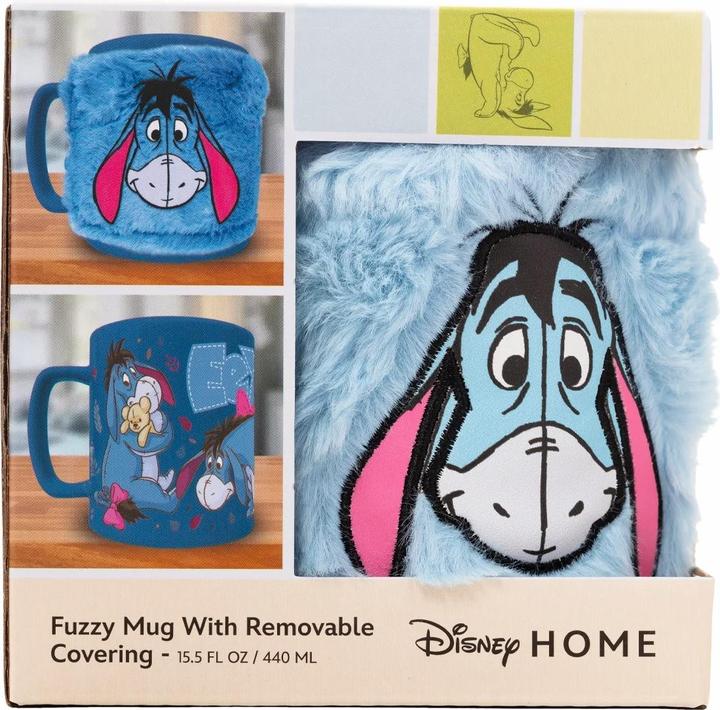 Actual product image Pyramid Disney Fuzzy Mug Winnie the Pooh Eeyore (440 ml, 1 x)