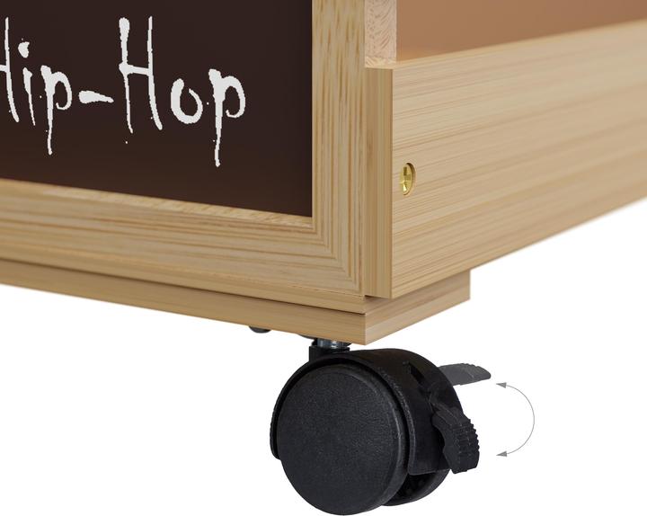 Image du produit Relaxdays Coffre à disques (Plaques)