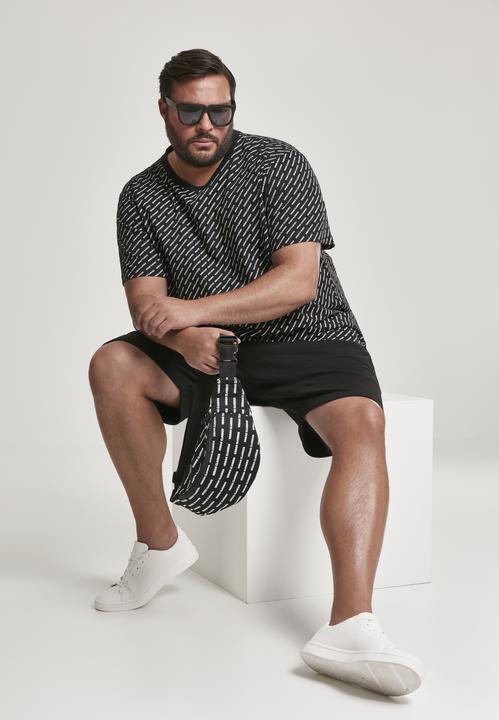Actual product image Urban Classics Allover Logo Tee (S)