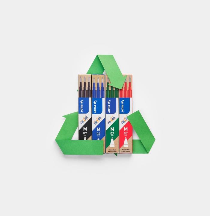 Actual product image Pilot FriXion Refill Set à 3 (Refill, Light green, 0.35 mm)