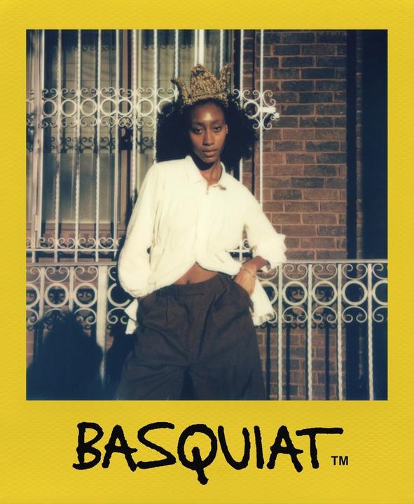 Actual product image Polaroid Colour Film for i-Type Basquiat Edition