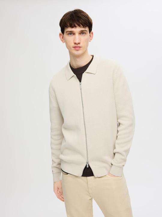 Actual product image Selected Homme Knitted cardigan with zip (S)