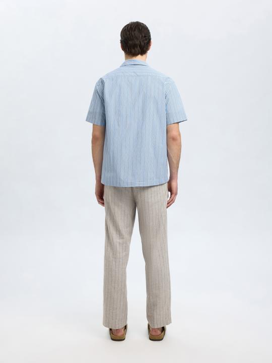 Produktbild Selected Homme Streifen Kurzarmhemd (L)